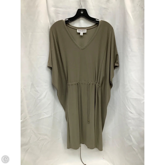 Dress Casual Midi By Dannyandnicole In Grey, Size: 8