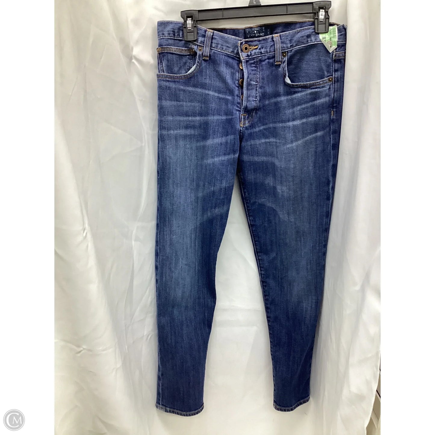 Jeans Skinny By Lucky Brand In Blue Denim, Size: 2