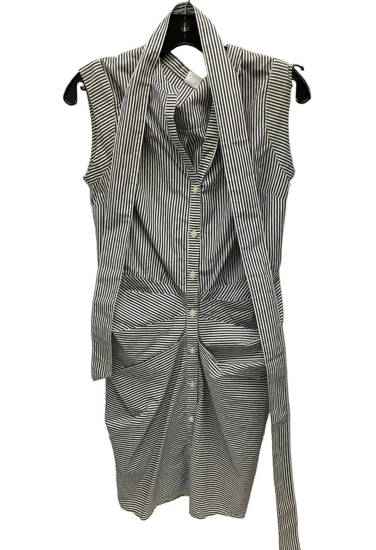 Dress Casual Midi By Gap In Striped Pattern, Size: 4