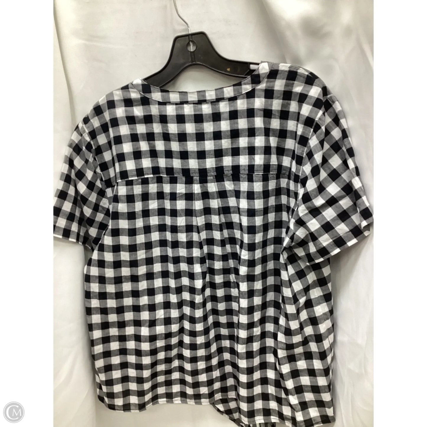 Top Short Sleeve By J. Crew In Striped Pattern, Size: Xl