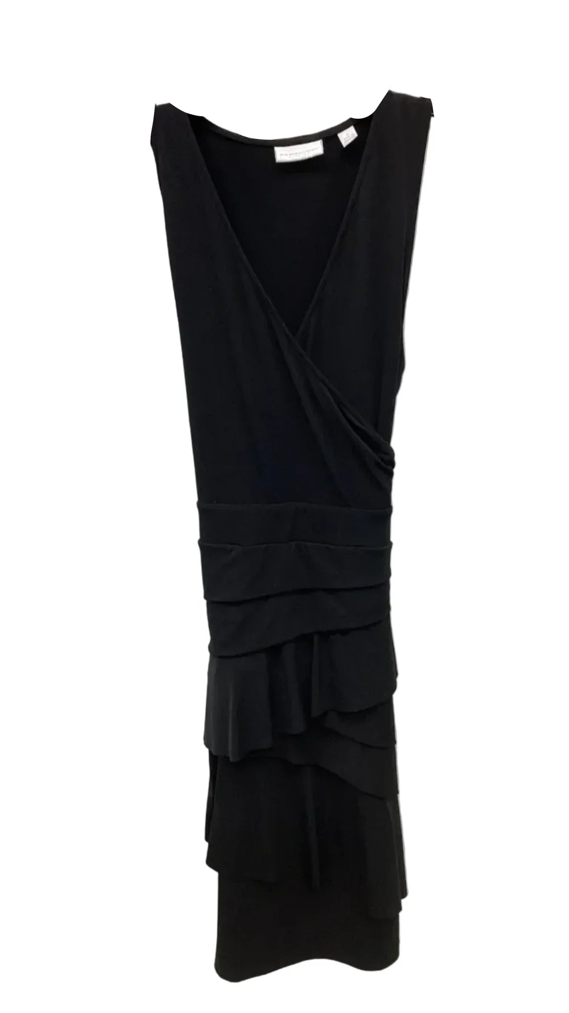 Dress Casual Midi By New York And Co In Black, Size: M