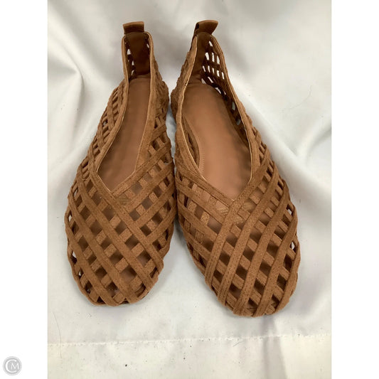 Shoes Flats By H&m In Brown, Size: 10