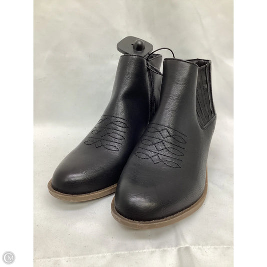 Boots Ankle Heels By Frye And Co In Black, Size: 8