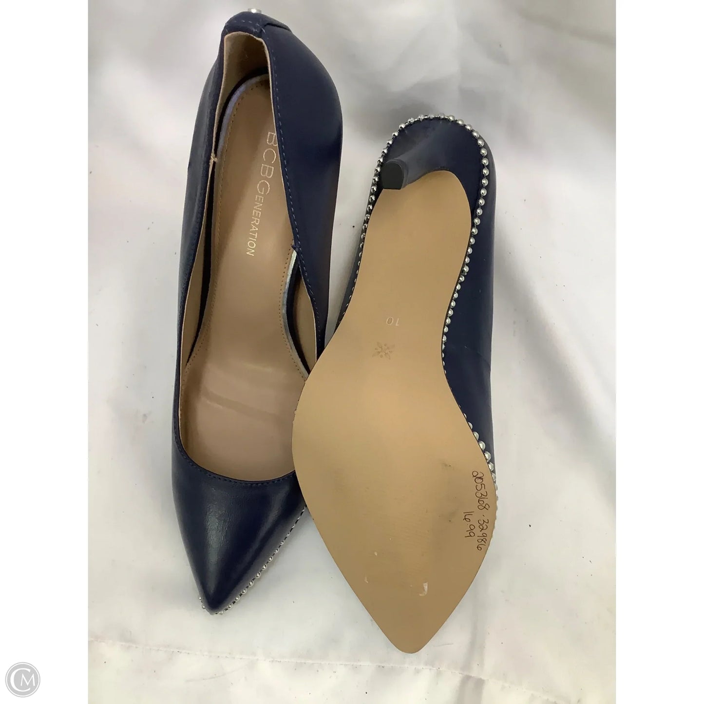 Shoes Heels Kitten By Bcbgeneration In Navy, Size: 9.5