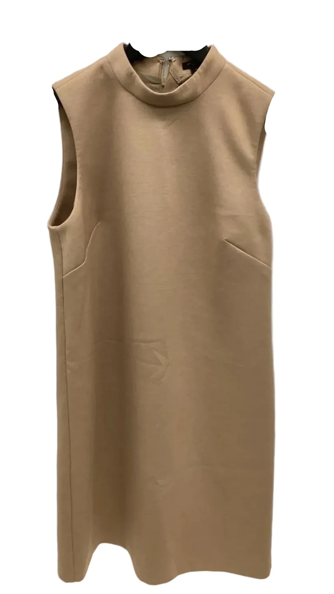 Dress Casual Midi By Ann Taylor In Beige, Size: 10