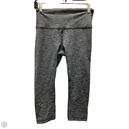 Athletic Leggings By Lululemon In Grey, Size: M