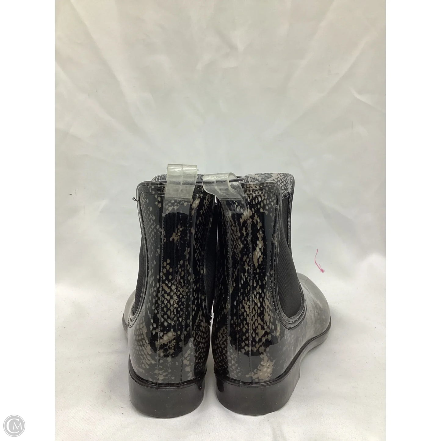 Boots Rain By Inc In Snakeskin Print, Size: 10