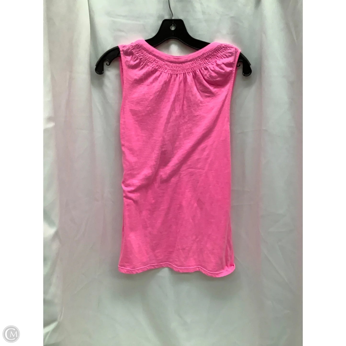 Top Sleeveless Designer By Lilly Pulitzer In Pink, Size: L