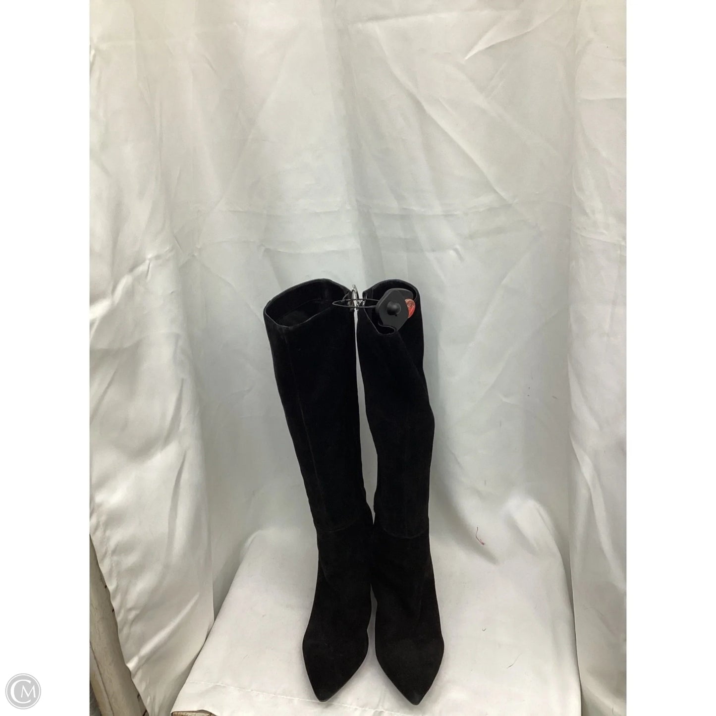 Boots Mid-calf Heels By Nine West In Black, Size: 10