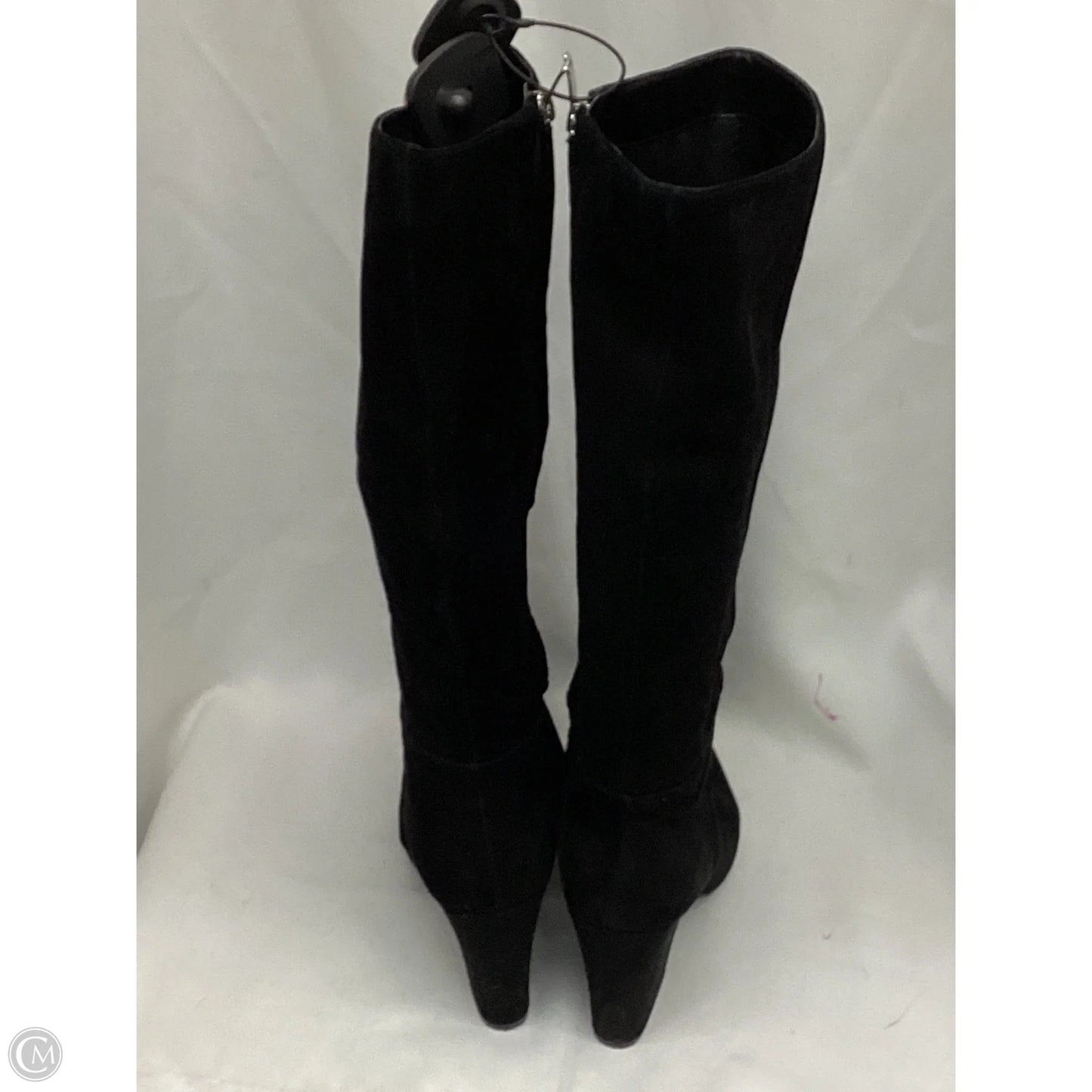 Boots Mid-calf Heels By Nine West In Black, Size: 10