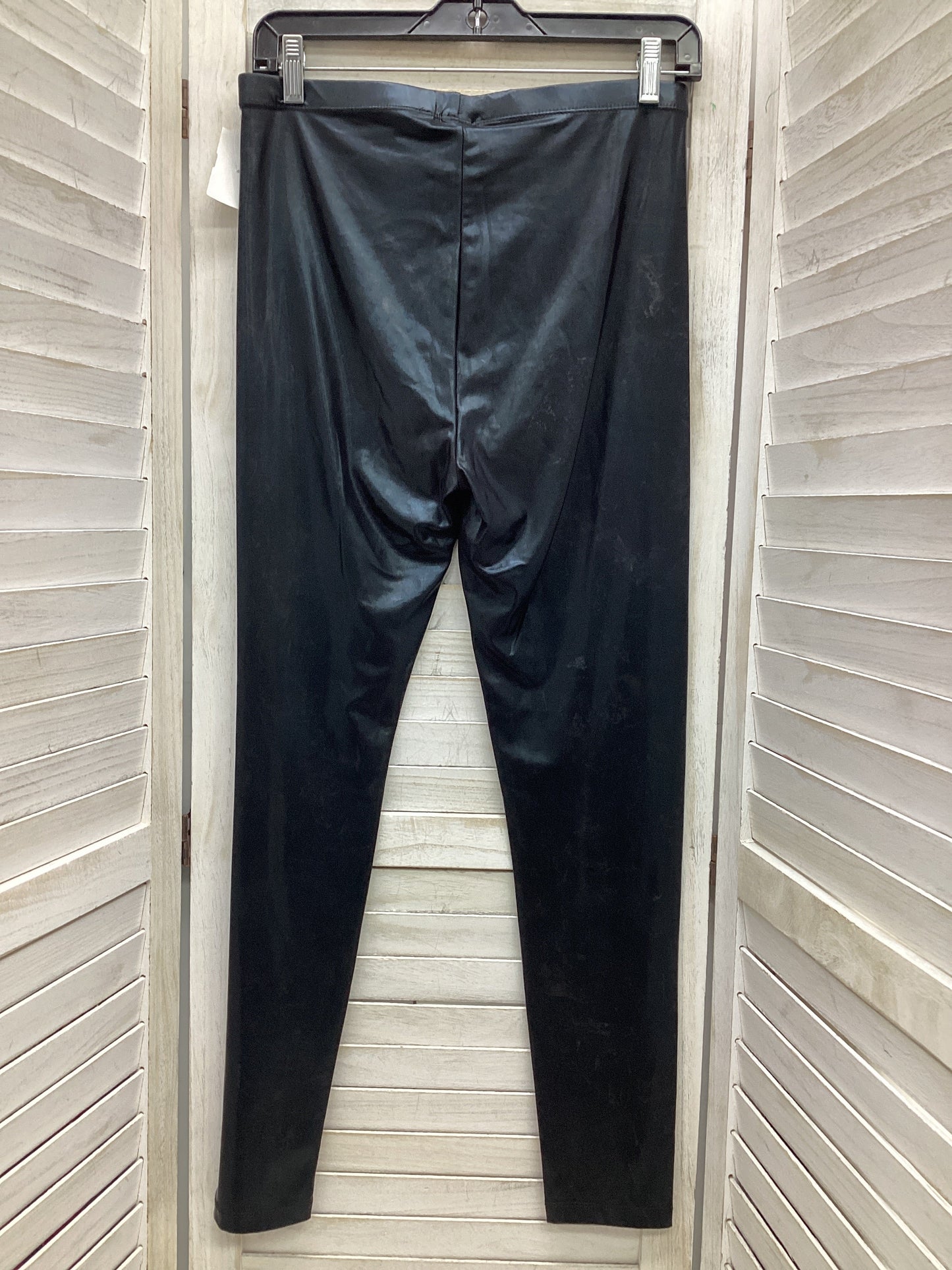 Athletic Leggings By Forever 21 In Black, Size: L