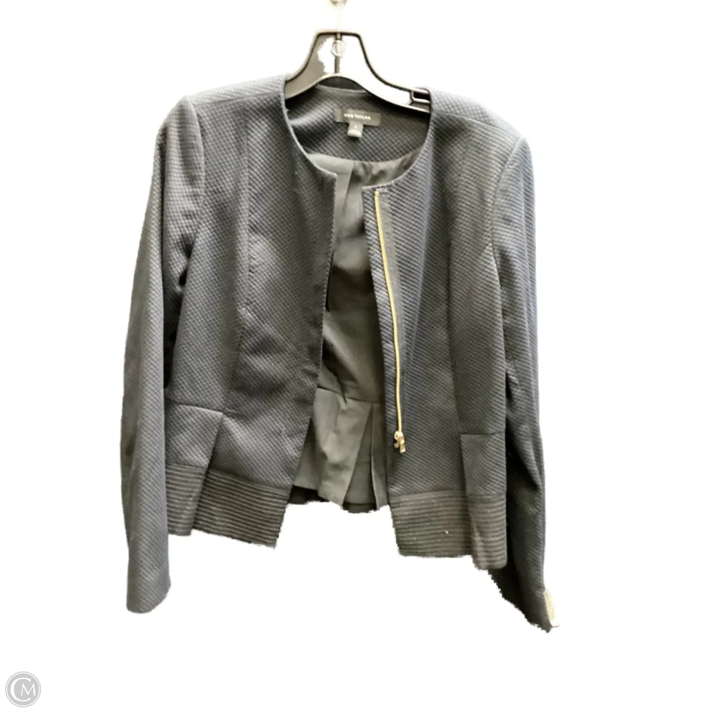 Jacket Other By Ann Taylor In Black, Size: 6