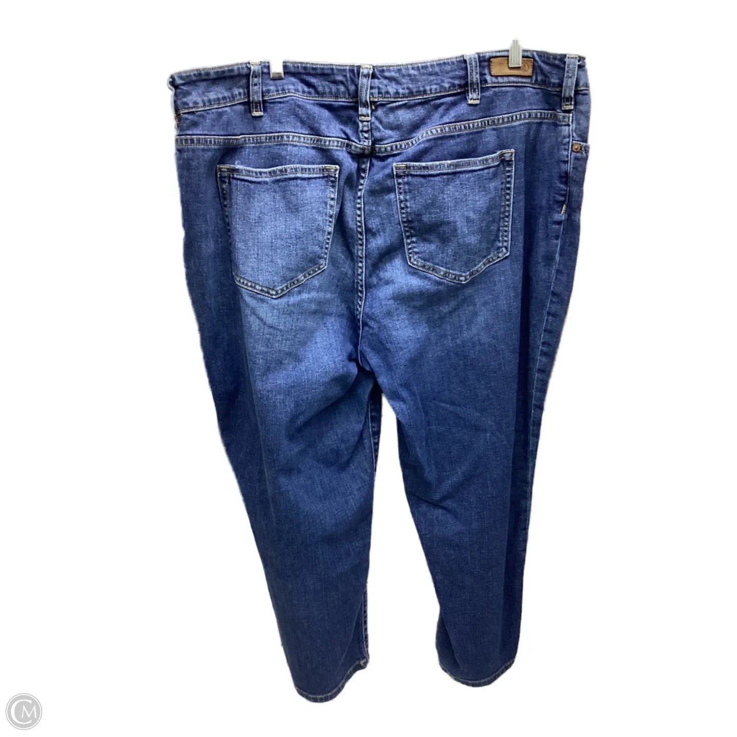 Jeans Boyfriend By Lands End In Blue Denim, Size: 20
