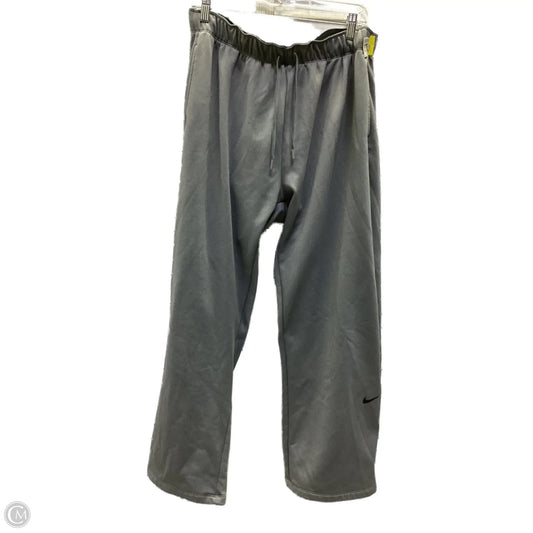 Athletic Pants By Nike In Grey, Size: 2x