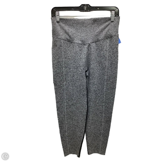 Athletic Leggings By Pink In Grey, Size: L