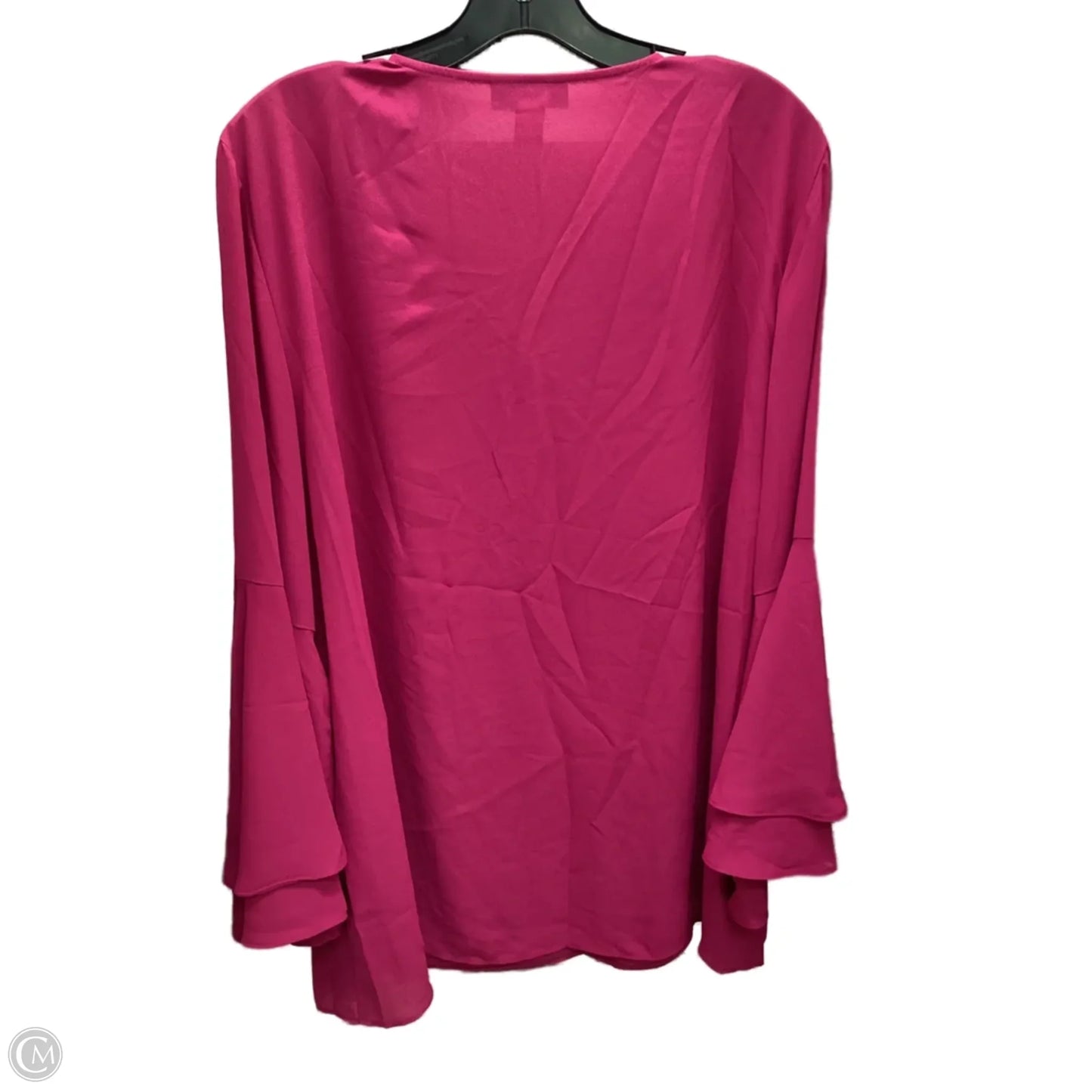 Top Long Sleeve By Alfani In Pink, Size: 18