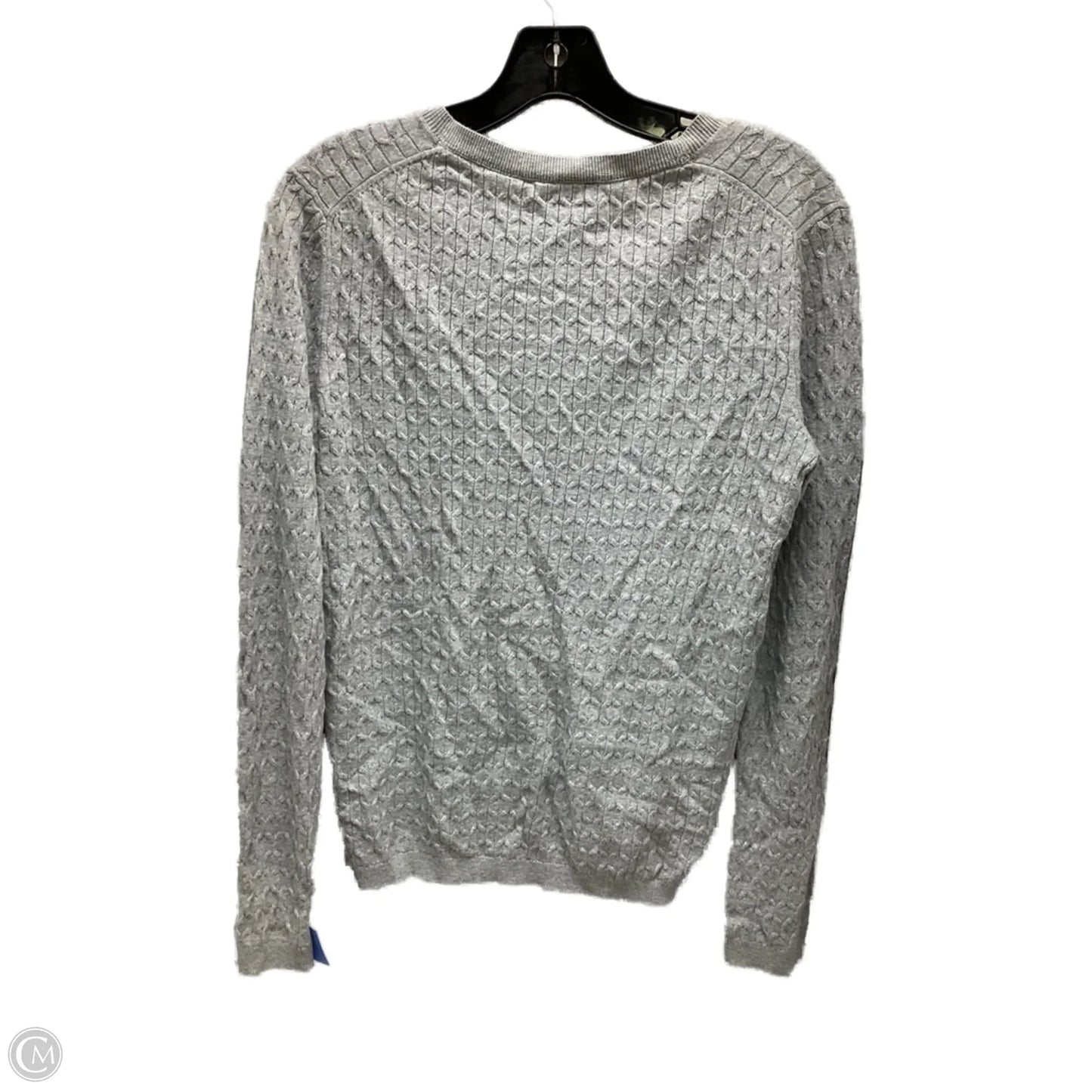 Sweater By Tommy Hilfiger In Grey, Size: M