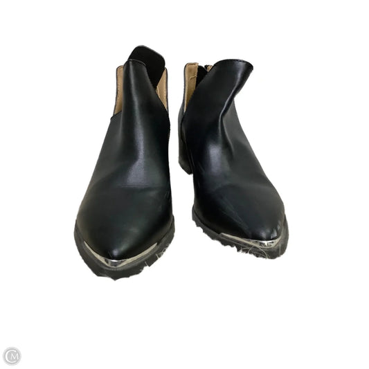 Boots Ankle Heels By Kelly And Katie In Black, Size: 6.5