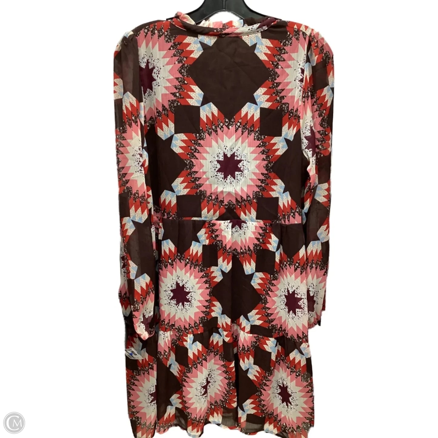 Dress Casual Midi By Loft In Multi-colored, Size: M