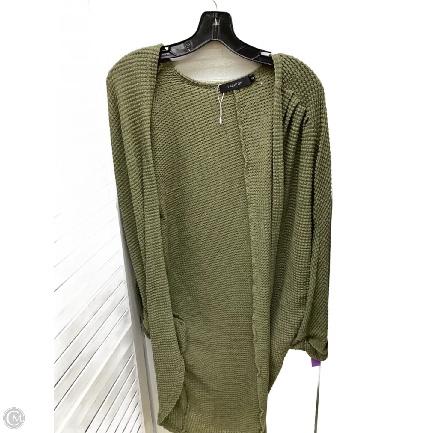 Cardigan By Clothes Mentor In Green, Size: S