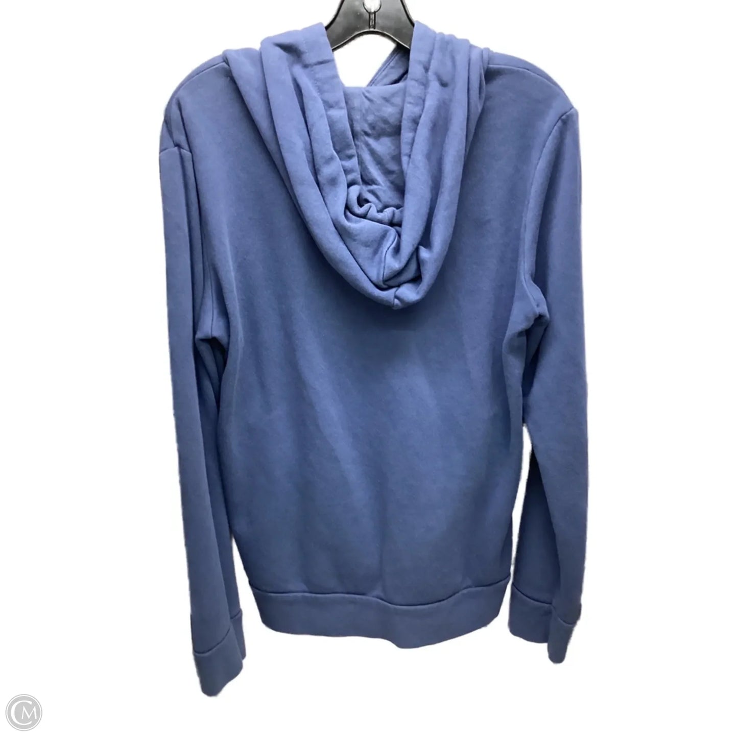 Sweatshirt Hoodie By Adidas In Blue, Size: L
