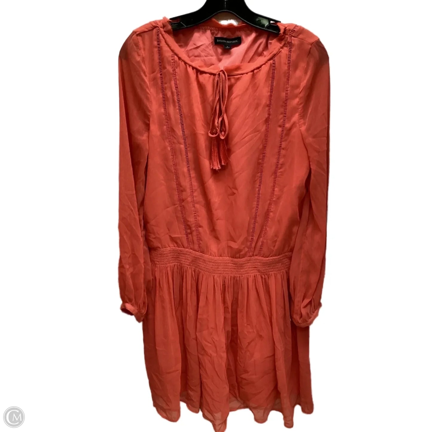 Dress Casual Short By Banana Republic In Peach, Size: S