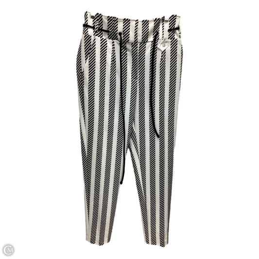 Pants Cropped By New York And Co In Black & White, Size: Xs