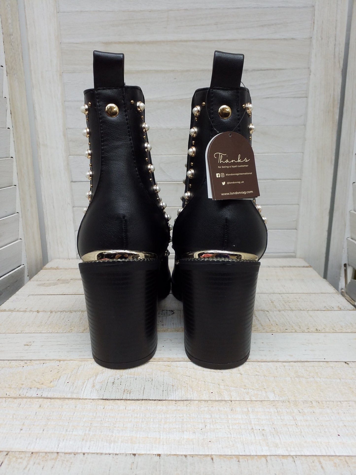 Boots Ankle Heels By Clothes Mentor  Size: 10