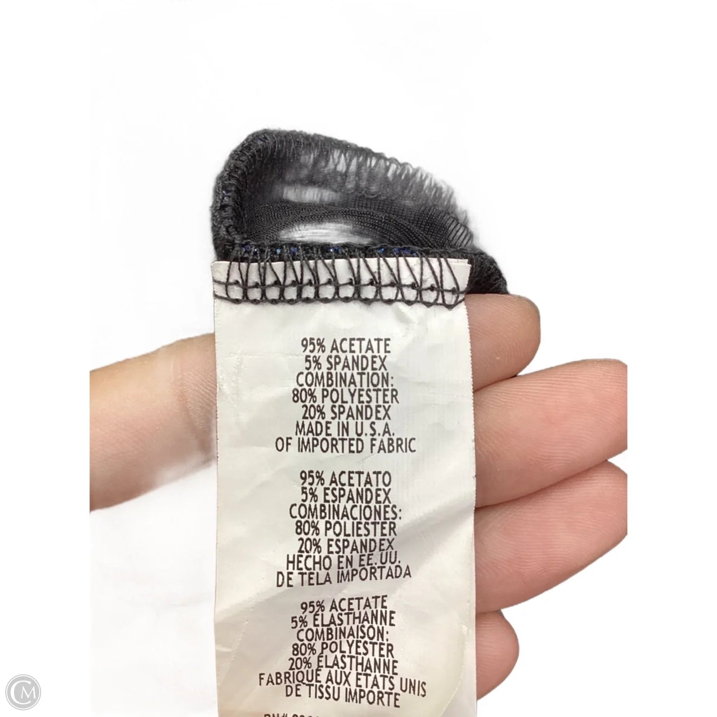 Dress Party Short By Clothes Mentor In Black & Blue, Size: Xs