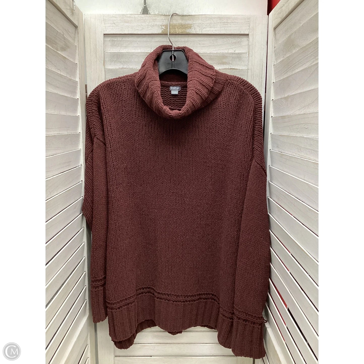Sweater By Aerie In Wine, Size: Xs