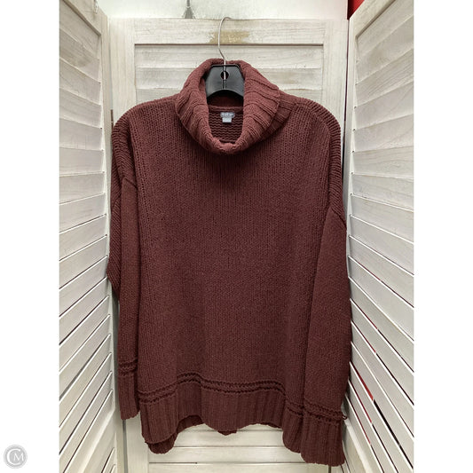 Sweater By Aerie In Wine, Size: Xs
