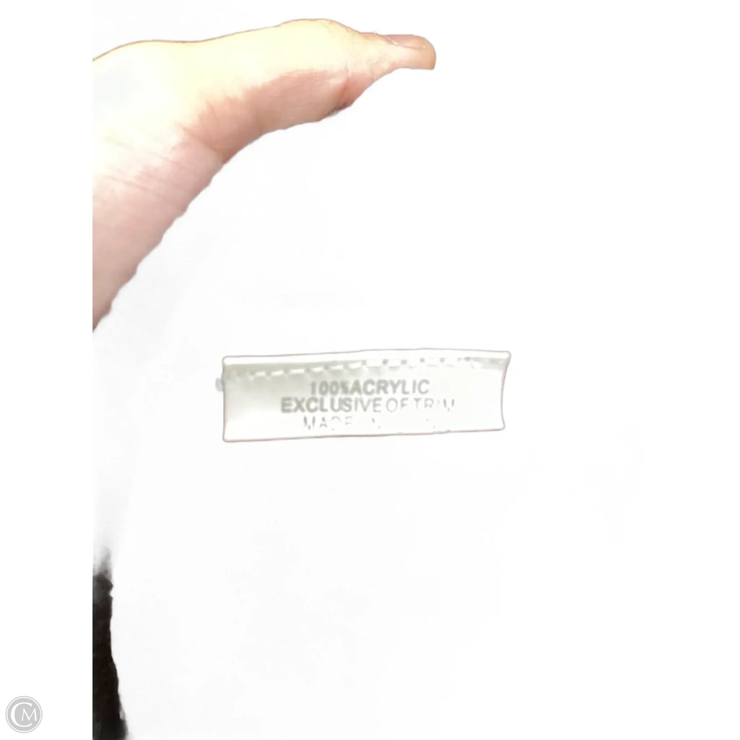 Vest Sweater By Beverly Hills Polo Club In Black, Size: L