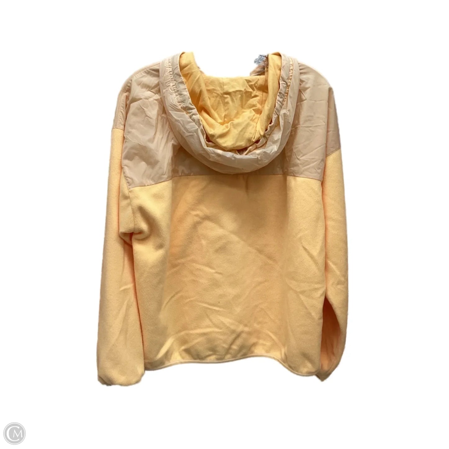 Sweatshirt Hoodie By Adidas In Orange, Size: S