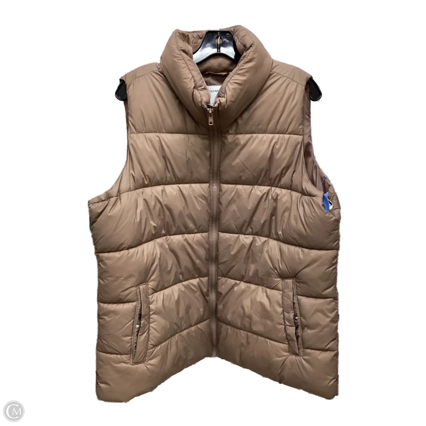 Vest Puffer & Quilted By Old Navy In Tan, Size: Xl