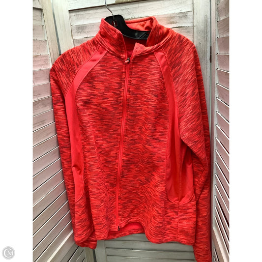 Athletic Jacket By Tek Gear In Neon, Size: Xl