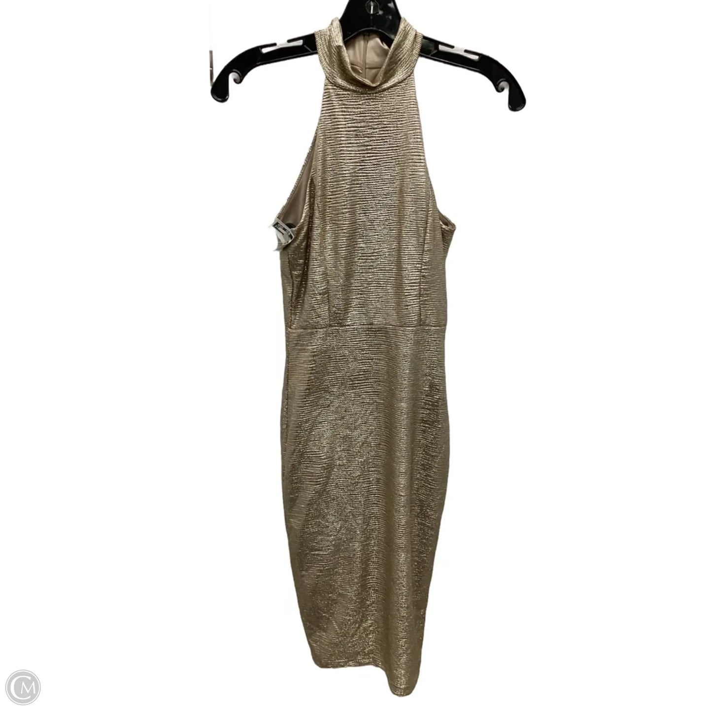 Dress Casual Short By Lulus In Gold, Size: Xs