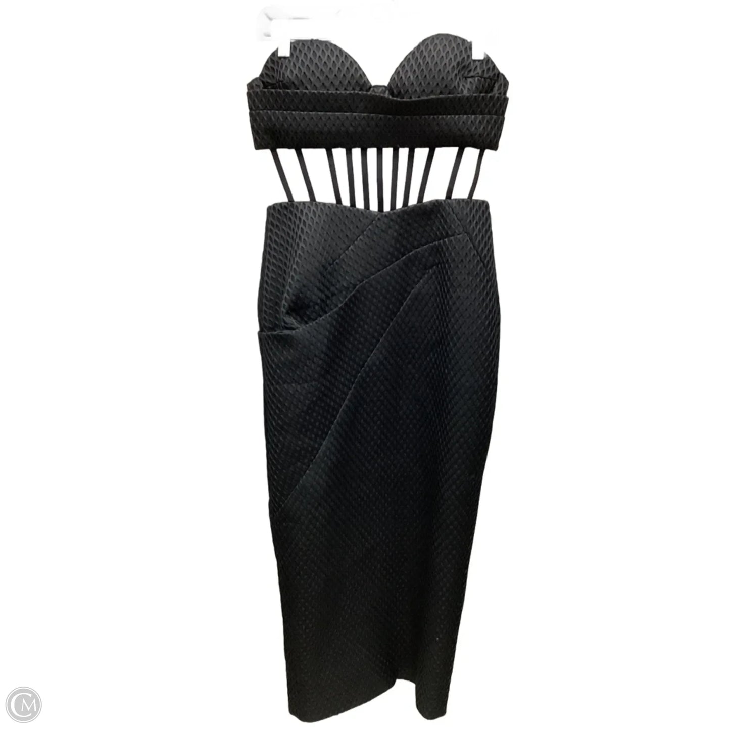 Dress Party Long By Clothes Mentor In Black, Size: L