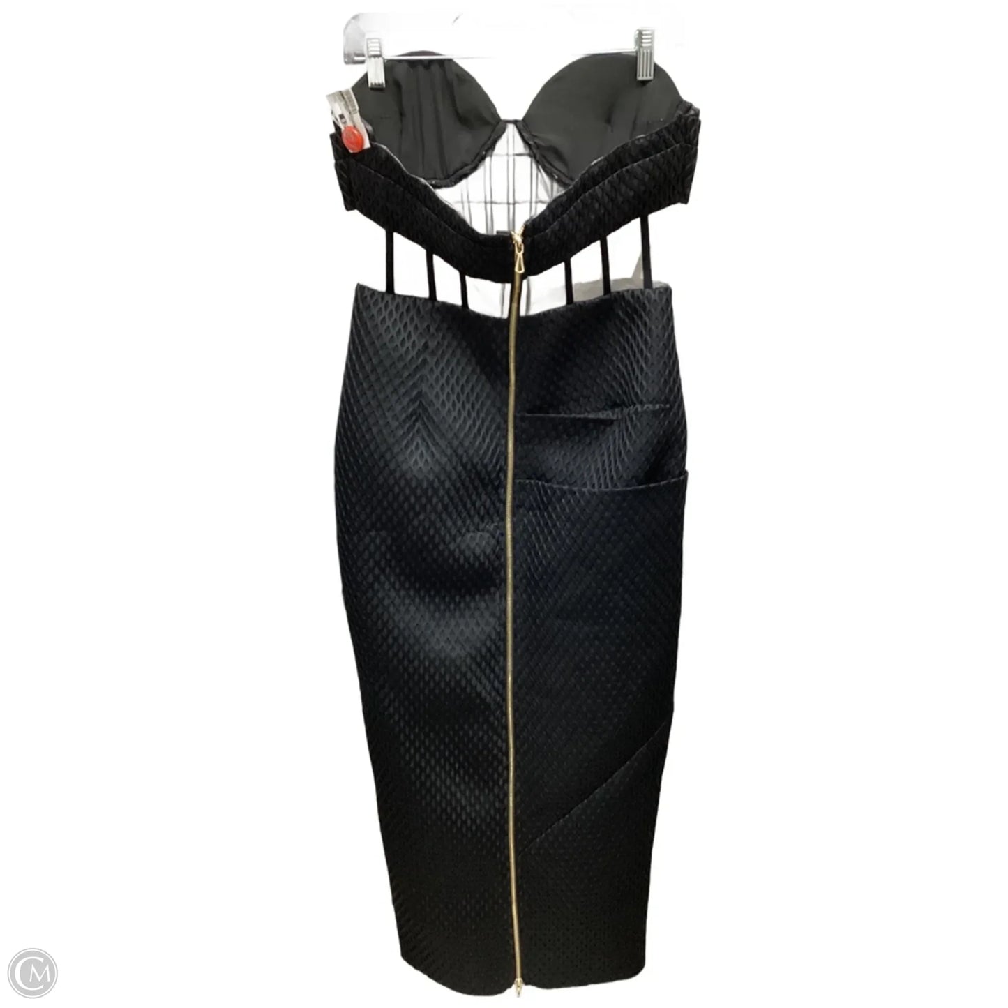 Dress Party Long By Clothes Mentor In Black, Size: L