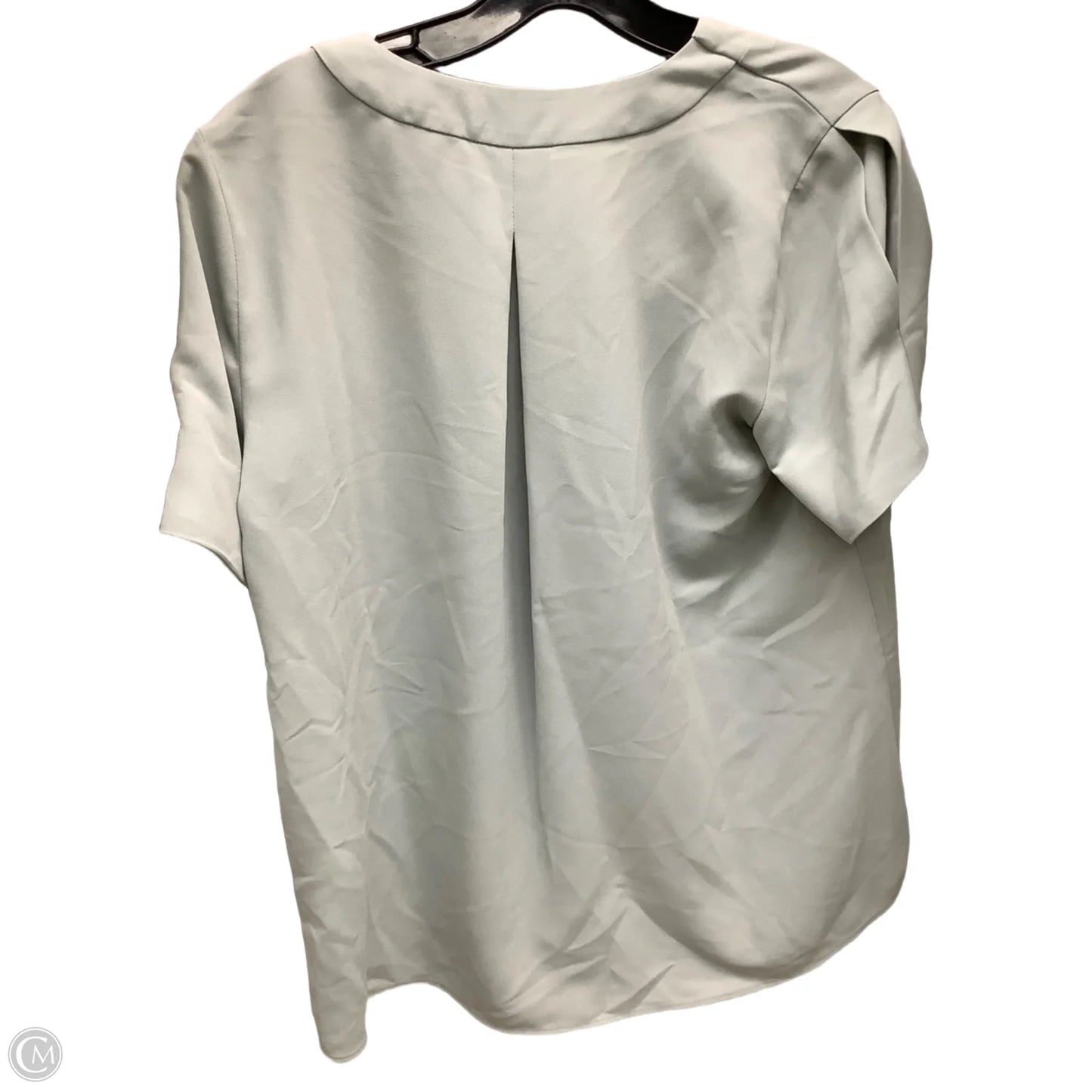 Top Short Sleeve By Alfani In Grey, Size: M