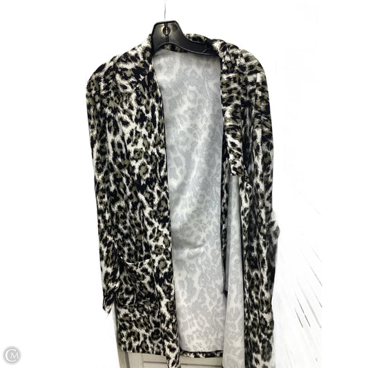 Cardigan By Lularoe In Animal Print, Size: 2x