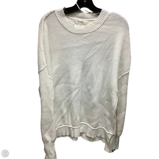 Sweater By Jessica Simpson In White, Size: Xl