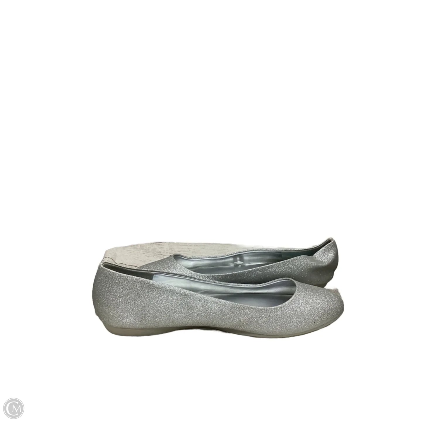 Shoes Flats By American Eagle In Silver, Size: 11