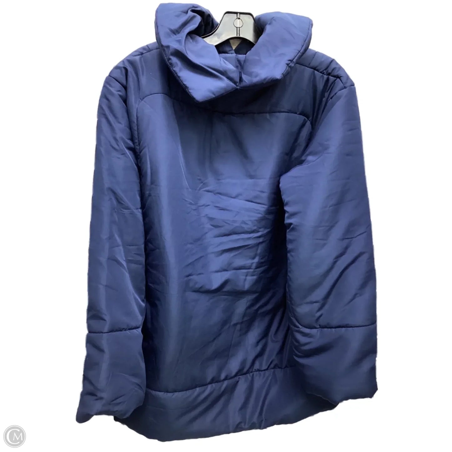 Coat Puffer & Quilted By Clothes Mentor In Navy, Size: S