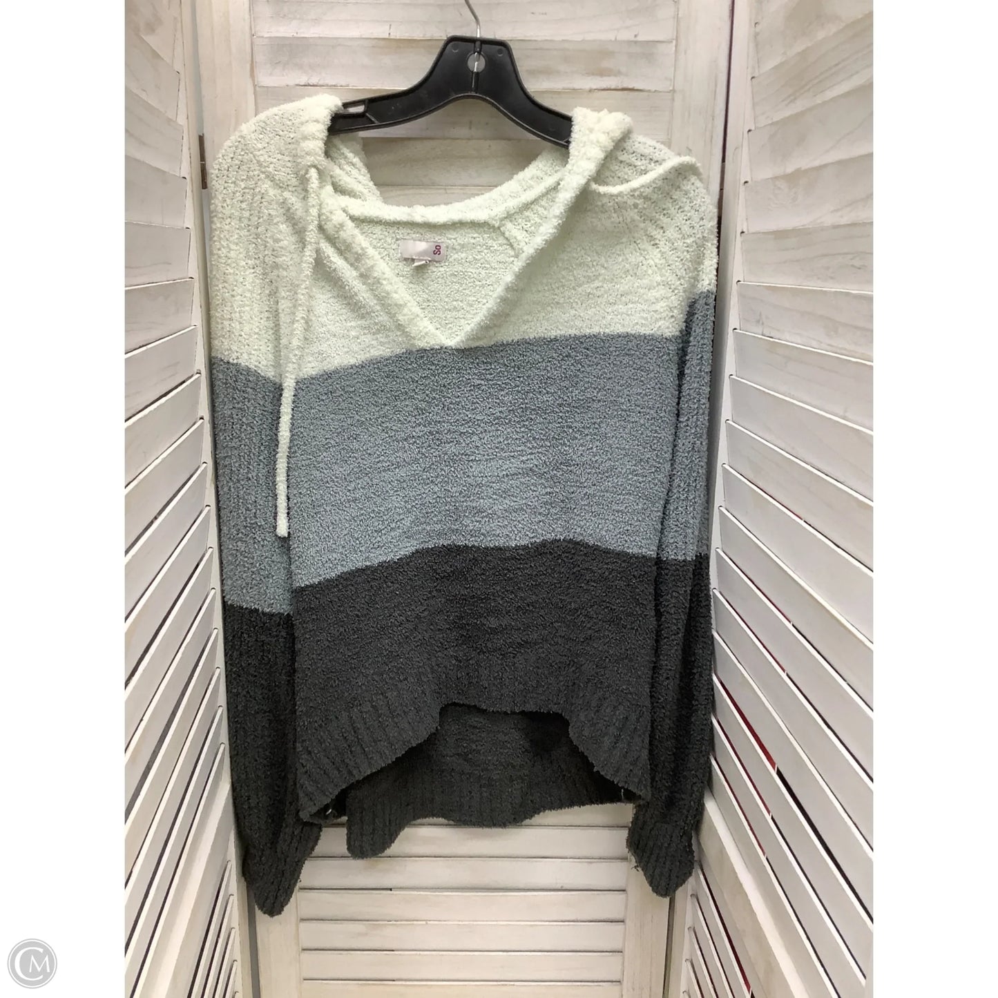 Sweater By So In Striped Pattern, Size: Xl