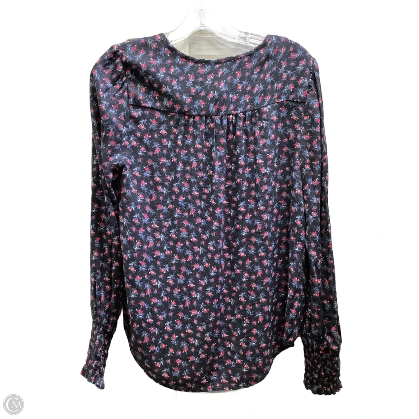 Top Long Sleeve By Lucky Brand In Floral Print, Size: S