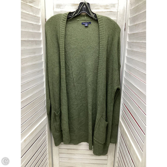 Cardigan By American Eagle In Green, Size: Xs
