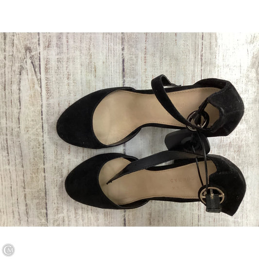 Shoes Heels Block By Clothes Mentor In Black, Size: 7