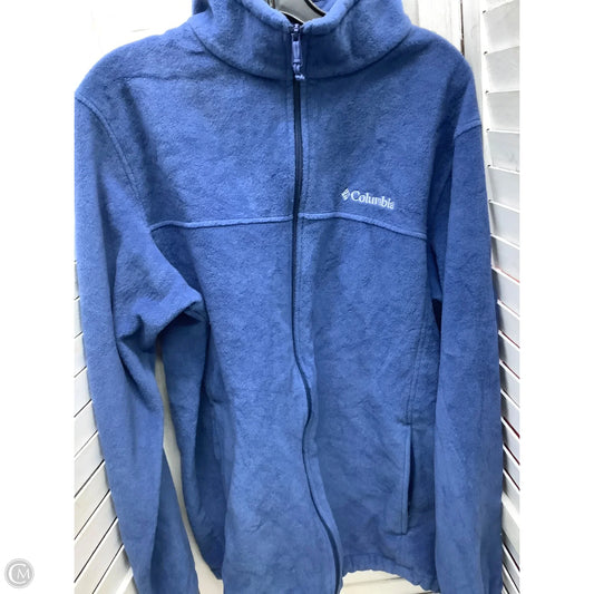 Jacket Fleece By Columbia In Blue, Size: Xl