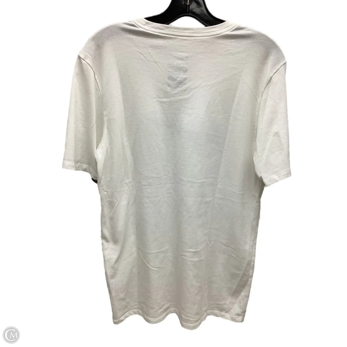 Top Short Sleeve Basic By Nike In Green & White, Size: M