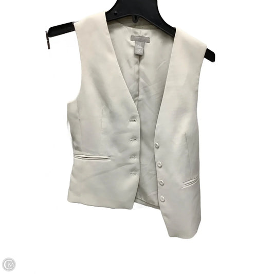 Vest Other By H&m In Ivory, Size: Xs